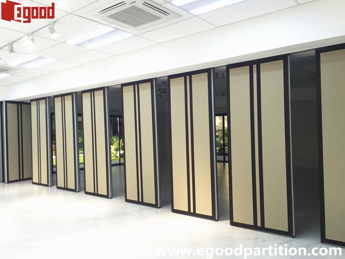 Acoustic operable wall partition