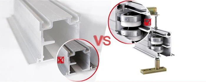  The folding partition wall