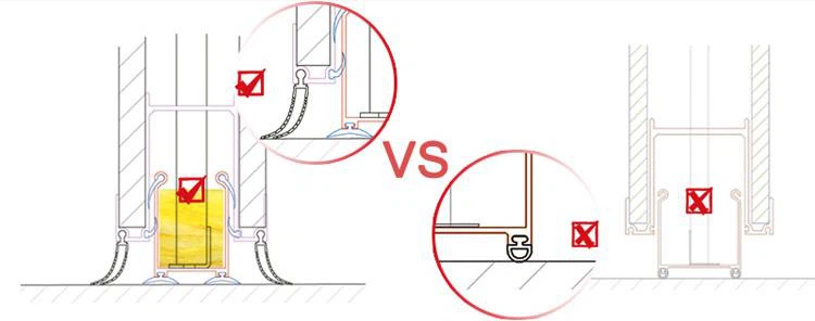 Steel structure upon the ceiling