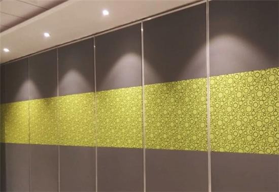 Excellent Sound Absorption Decorative Fabric Upholstery Convention Centre Operable Wall