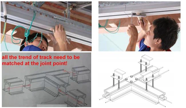 The customerization of Easy Installation China Manufacuturer Art Gallery White Board Movable Partition