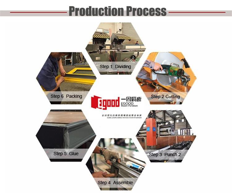 office glass partition system