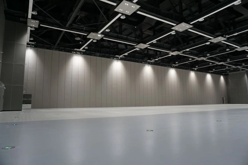 Movable partition installation project of Fuzhou digital exhibition center