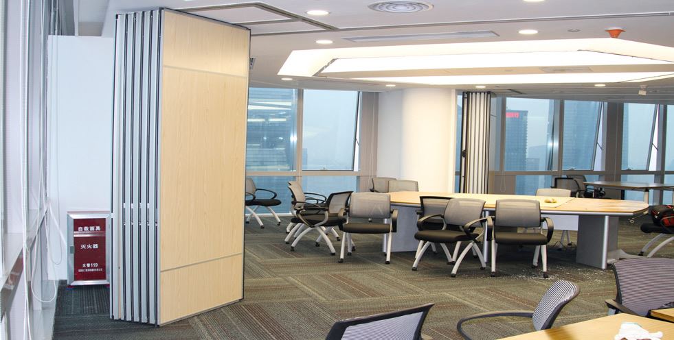 Guangzhou Fuli yingkai Plaza office partition installation project