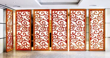 Movable Office Foldable Glass Sliding Wall Partitions (SZ-WST777)