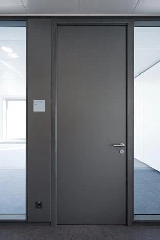 Hot Sale Wood WPC Door Single Entry Door for Saudi Arabia Market