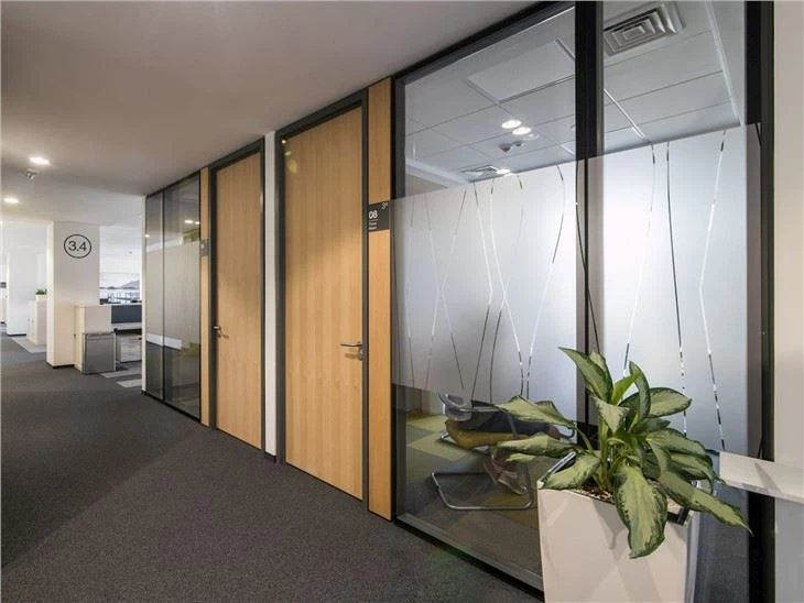 108 Office Partition Wooden Board Steel