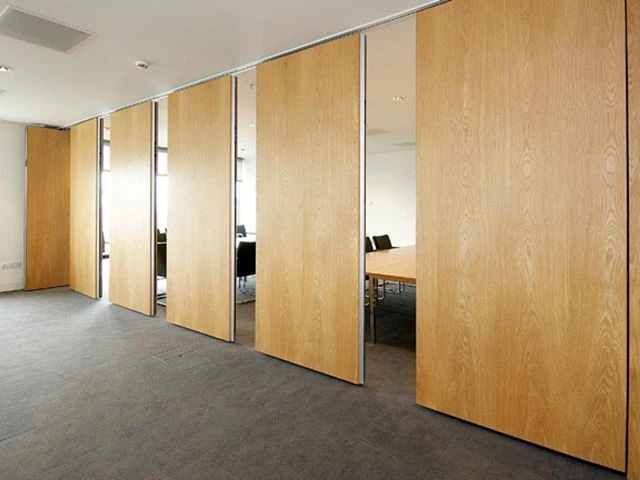 Acoustic Office Meeting Room Sliding Wall Partition