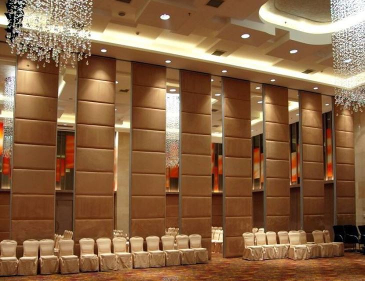 Type 100 soundproof hotel folding partition