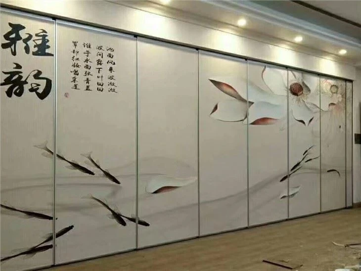 Landscape Painting Movable Wall Panel