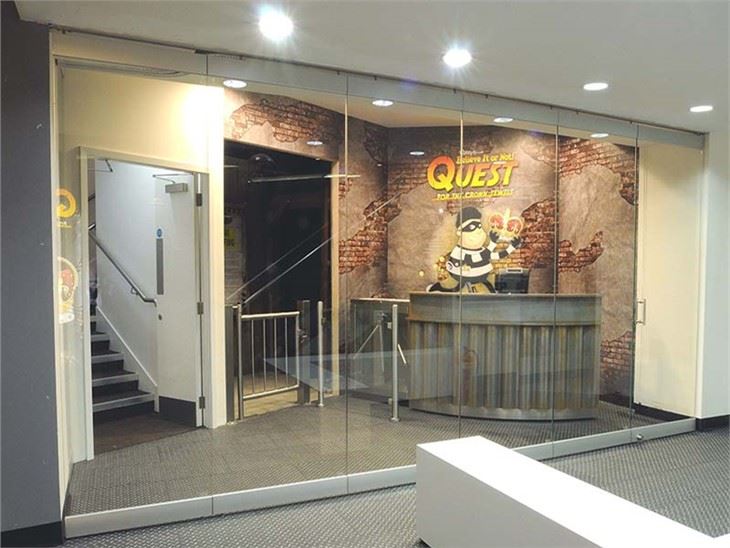 Movable Fullview Frameless Glass Wall