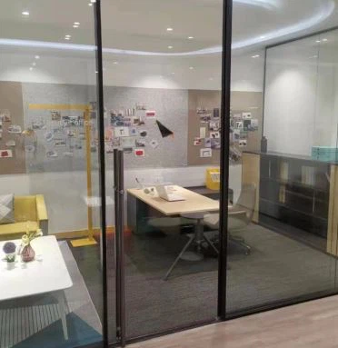 Sliding Glass Door For Glass Partition