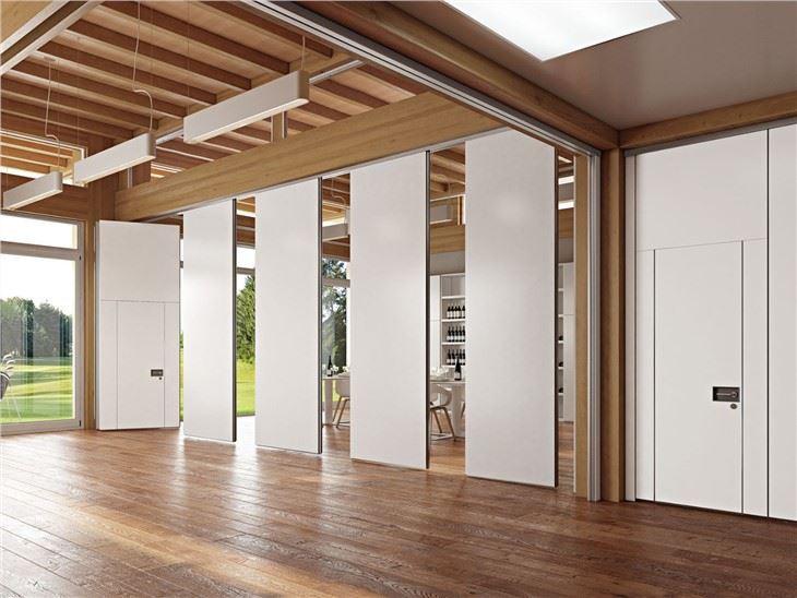 Church Building Fabric Acoustic Panel Finish Removeable Partition