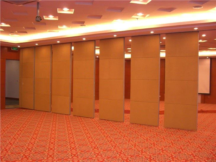 Five Star Hotel Movable Wall Partitions Soundproof Folding Partition Wall For Banquet Hall