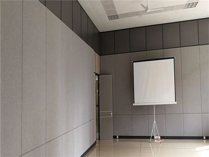 Glass Wool Melamine Shopping Mall Operable Partition