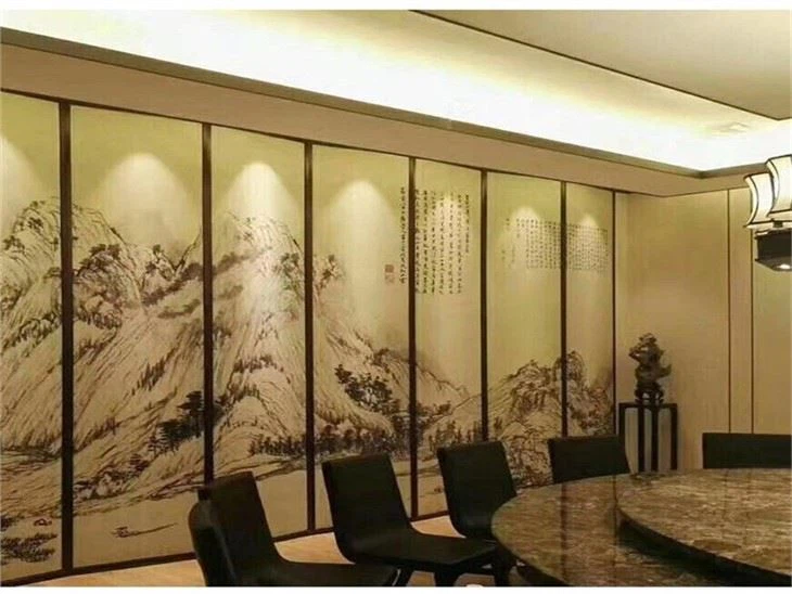 Hotel Wall Paper Movable Partition