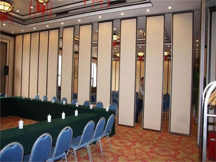 India Separator School Folding Partition Wall With Top Hang Track