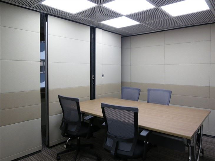 Office Conference Room Fire Retardant Operatble Wall
