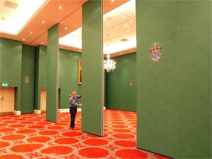 Callapsible Doorfold Acoustic Movable Wall