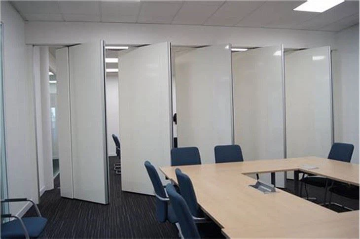 Operable Partitioning Gypsum Board Surface