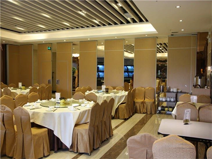 High Pressure Laminated Hotel Sliding Folding Partition