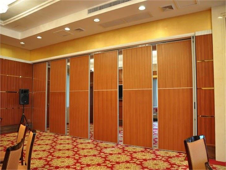 High Pressure Laminated Hotel Sliding Folding Partition