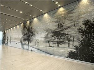 Modern Wall Paper Decoration Manual Operable Wall