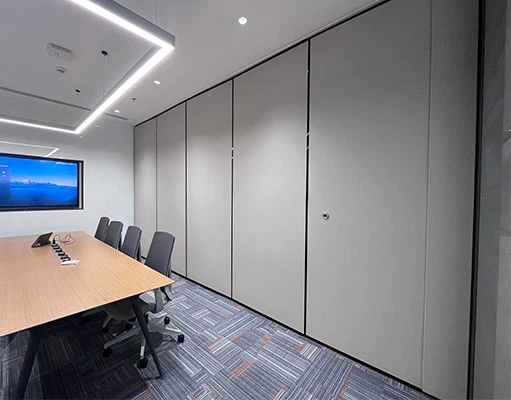 EG65 69mm thick movable office partition wall with RW38 sound insulation and 4m max height EG65 69mm thick movable office partition wall with RW38 sound insulation and 4m max height