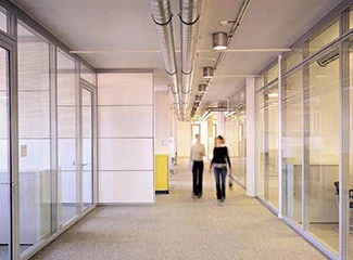Manukau Event Centre - Commercial Glass Partitioning System for Corridors Manukau Event Centre - Commercial Glass Partitioning System for Corridors