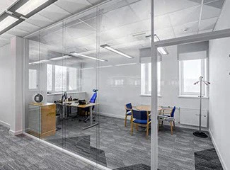 WALTON Commercial Building - Frameless Glass Office Partition Wall System WALTON Commercial Building - Frameless Glass Office Partition Wall System