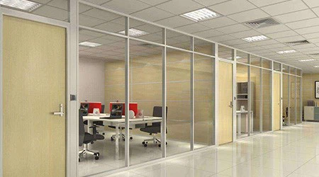 office glass partition